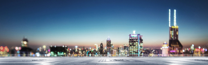 商务科技城市夜景摄影背景背景