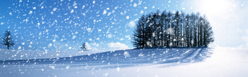 冬天下雪背景背景