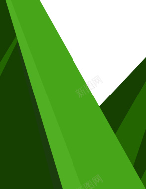 绿色立体几何画册背景背景