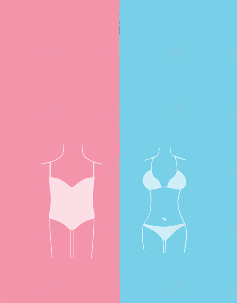 粉红粉蓝化妆品背景素材psd设计背景_88icon https://88icon.com 粉红 粉蓝 化妆品 邀请函 背景 文艺 小清新 简约