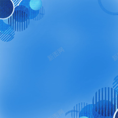 蓝色科技感几何圆形psd分层主图背景素材背景