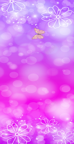 梦幻画面精美紫色画面梦幻展架设计模板素材海报高清图片