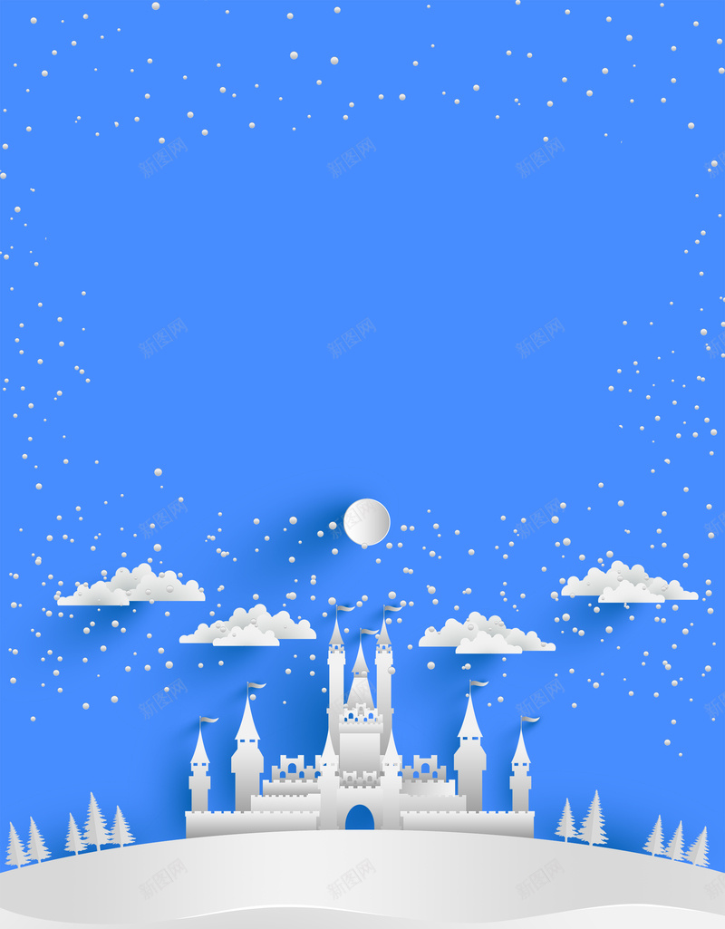 冬季小雪文艺手绘扁平蓝色bannerpsd设计背景_88icon https://88icon.com 冬季 节气 雪景 雪花 雪 冬至 冬天 寒冬 大寒 小寒 大雪 小雪 冬季暖歌 冬日暖歌 暖冬 设计