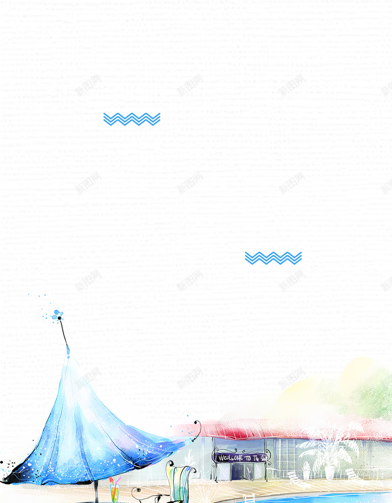 创意插画暑期旅行海报背景素材psd设计背景_88icon https://88icon.com 暑假夏令营 促销 夏日 旅游 旅行 冬季促销 文艺 清新 日系 海岛旅游 正能量 运动