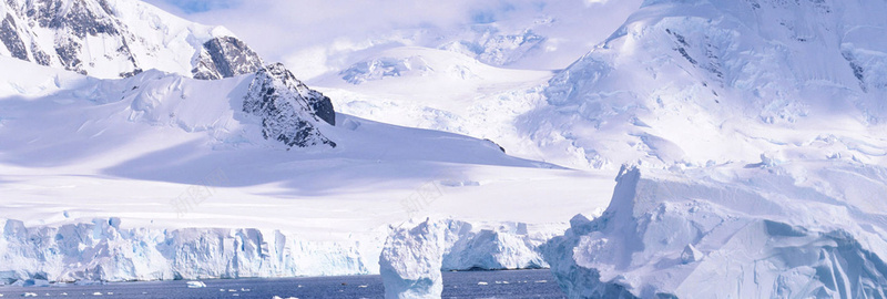 冬季户外雪景背景背景