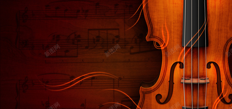 艺术小提琴背景背景