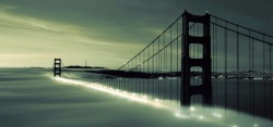 钢铁大桥唯美桥梁高清图片