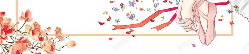 日系清新风格海报背景psd设计背景_88icon https://88icon.com 海报背景 清新风格 少女 日系 花朵 玫瑰 粉色 粉色少女 粉色花朵