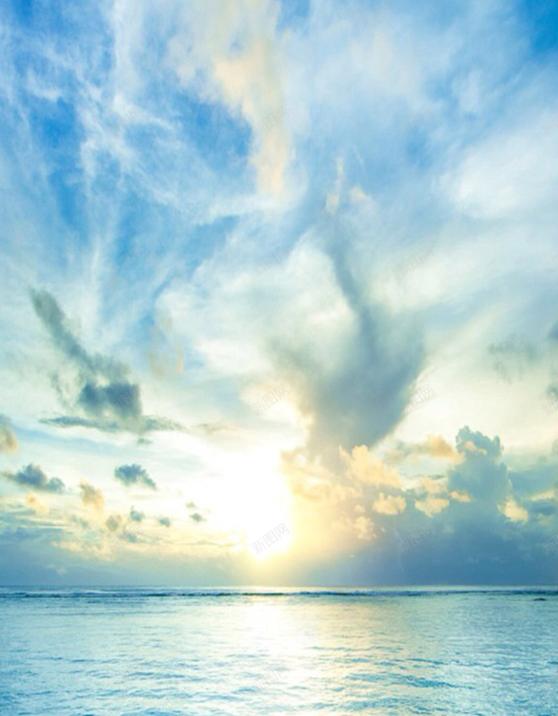 落日下的海边风景H5素材背景jpg设计背景_88icon https://88icon.com 落日 海边 天空 唯美 风景 H5素材 摄影