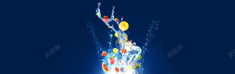 蔬果水果水滴banner设计jpg设计背景_88icon https://88icon.com 广告 美食 食物 促销 界面设计 网页素材 新店张开 海报banner 文艺 小清新 简约