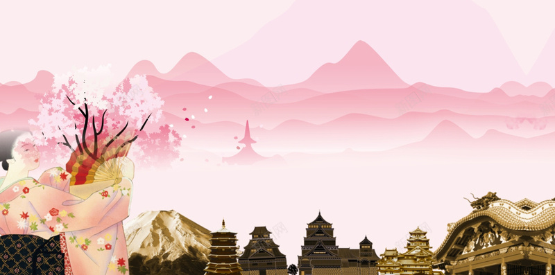 日本樱花之旅背景H5背景素材jpg设计背景_88icon https://88icon.com 旅游 日本旅游 日本樱花旅游 樱花之旅 樱花 日本 H5背景 其他