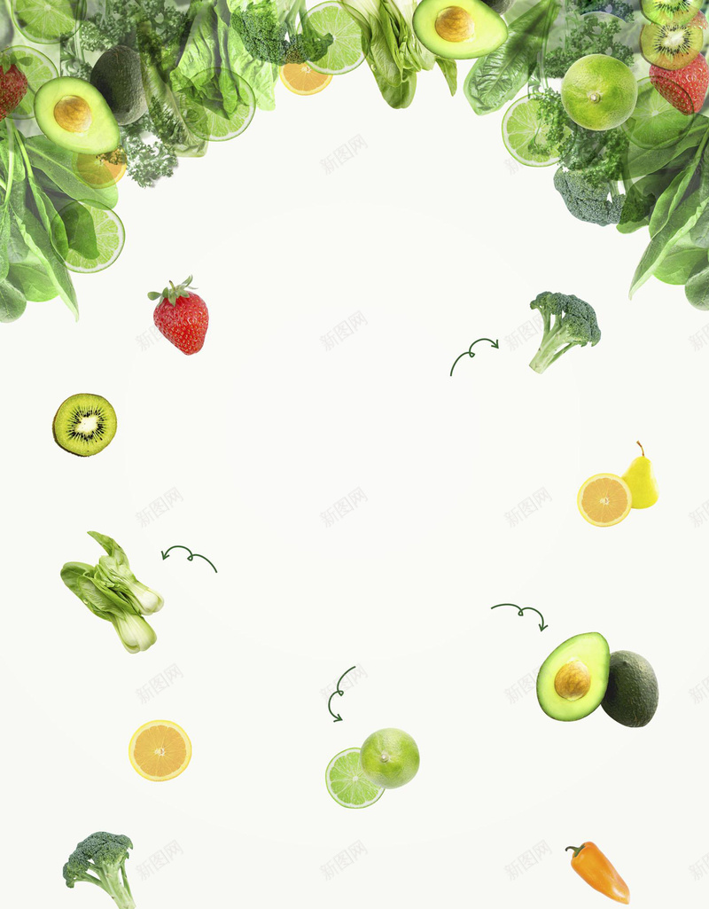 清新简约新鲜果蔬平面广告jpg设计背景_88icon https://88icon.com 平面广告 新鲜果蔬 清新背景 简约背景 绿色 有机食品 环保 农副产品