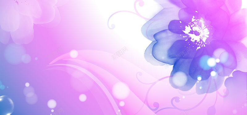 紫色手绘花朵背景psd设计背景_88icon https://88icon.com 爱 爱情 背景 底图 浪漫 相框 紫色 紫色背景 海报banner 卡通 童趣 手绘