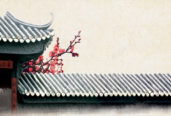 中国风古典传统文化艺术学术背景素材背景