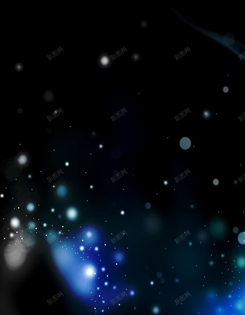 蓝色几何发光图形H5背景素材jpg设计背景_88icon https://88icon.com 几何图案 蓝色图案 黑色背景 发光 圆形 H5背景 科技 科幻 商务