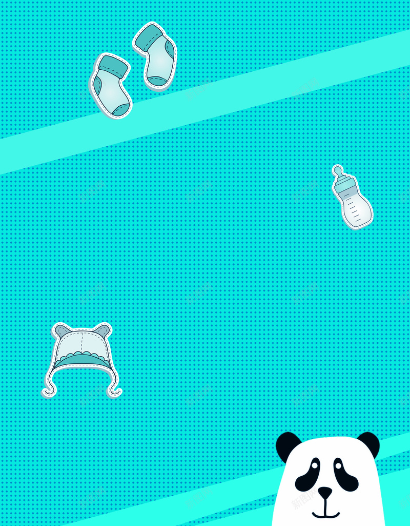 绿色卡通可爱六一母婴用品熊猫背景psd设计背景_88icon https://88icon.com 母婴用品 六一 卡通 可爱 绿色 熊猫 纹理 婴儿用品 帖子 袜子 儿童节