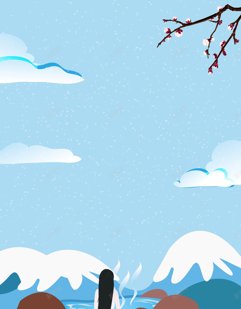 冬天泡温泉小清新手绘蓝色bannerpsd设计背景_88icon https://88icon.com 立冬 节气 立冬节气 雪 雪景 冬季 冬至 冬天 寒冬 大寒 小寒 大雪 小雪 冬季暖歌 冬日暖歌