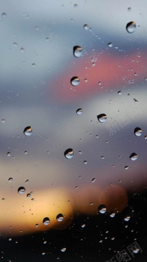 雨水艺术光效摄影H5背景背景