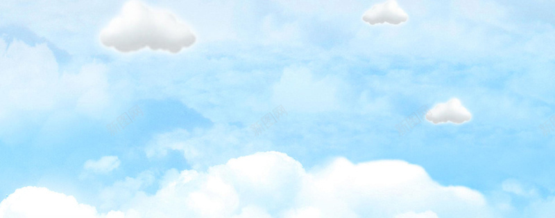 手绘蓝天白云简约bannerjpg设计背景_88icon https://88icon.com 手绘背景 蓝天白云 简约背景 banner 壁纸 环保 公益宣传 大自然