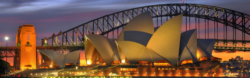 悉尼大桥jpg设计背景_88icon https://88icon.com 夜景 城市 灯光 大桥 桥梁 建筑 海报banner 摄影 风景