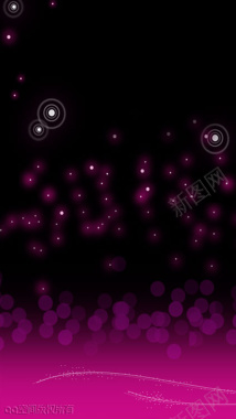 紫色梦幻几何图形H5背景素材背景