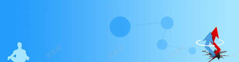 企业科技蓝色大气互联网bannerpsd设计背景_88icon https://88icon.com 人物 企业 思考 科技 蓝色 箭头 指向标 几何图形 大气 渐变 互联网 企业文化 公司 高科技