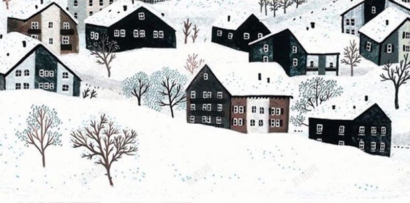 下雪天的村庄背景jpg设计背景_88icon https://88icon.com 下雪天 城市 大雪 村庄 背景 卡通 矢量 童趣 手绘