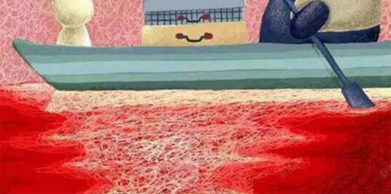 十一月你好手绘红色卡通兔熊划船psd设计背景_88icon https://88icon.com 十一月你好 卡通 手绘 红色 兔 熊 划船 看月 创意 插画