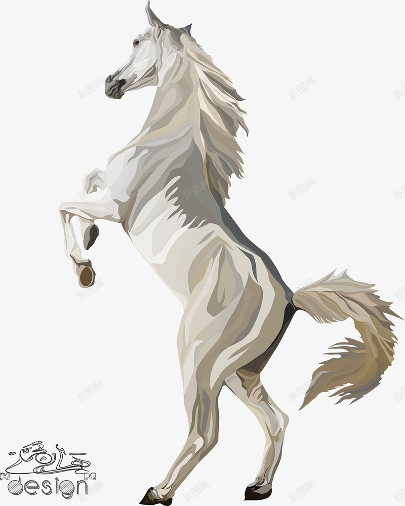 horse vector art horse vector ILLUSTRATION 前景png免抠素材_88icon https://88icon.com 前景