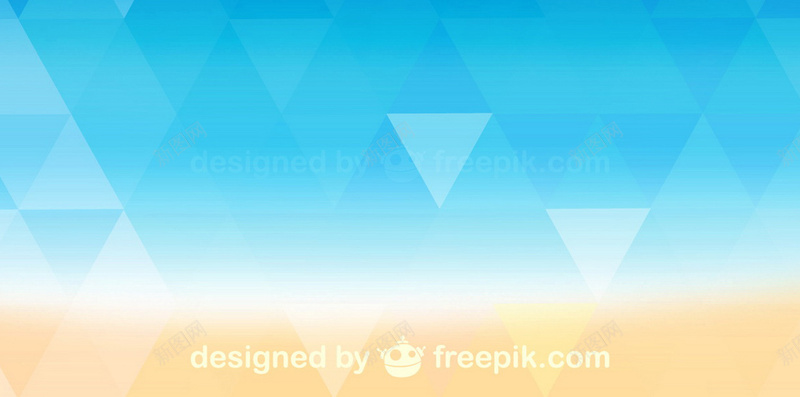 蓝色海洋H5背景jpg设计背景_88icon https://88icon.com 几何 沙滩 海洋 渐变 蓝色 H5背景 H5 h5 扁平