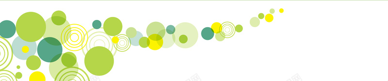 韩国花纹banner背景jpg设计背景_88icon https://88icon.com 海报banner 绿色点 圆圈 圆环 文艺 小清新 简约