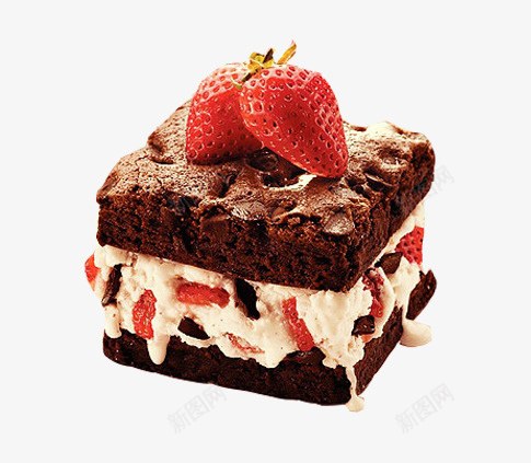 美味甜食草莓蛋糕png免抠素材_88icon https://88icon.com 美味 美食 甜食 草莓 蛋糕 卡其色 水果 奶油