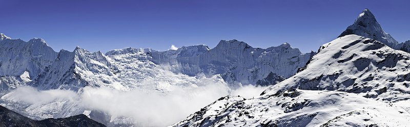 雪山海报背景图背景