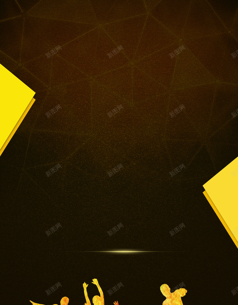 人物剪影简约企业招聘广告海报背景素材jpg设计背景_88icon https://88icon.com 黑色背景 人物剪影 简约几何 模板背景 招聘海报 春季招聘会 高薪招聘 校园招聘 招聘单页 海报背景 期待