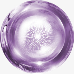 紫色晶体素材