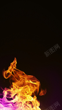 火焰H5背景背景