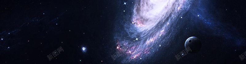 宇宙星星星座银河空间星系商务背景