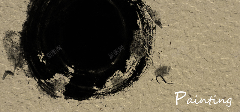 国画中国风黑白海报bannerpsd设计背景_88icon https://88icon.com 中国风 古典 大气 海报 黑白 banner