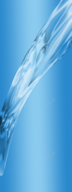 透明水流效果素材素材