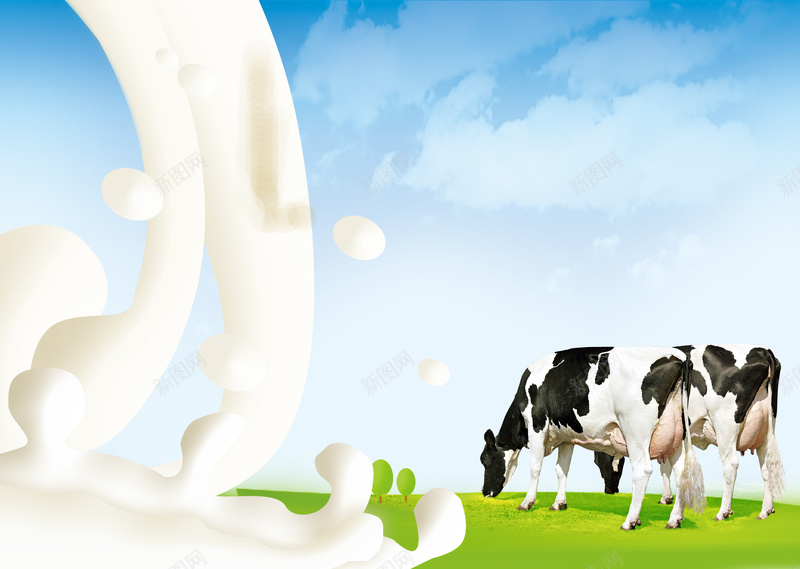 健康牛奶海报背景素材psd设计背景_88icon https://88icon.com 牛奶广告 奶牛 奶花 奶茶 牛奶 健康牛奶广告PSD 奶牛图片素材 草坪