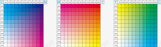 CMYK色卡配色ai免抠素材_88icon https://88icon.com CMYK 美工色卡 色卡 色块 色彩