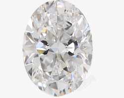 椭圆形裸钻钻石素材