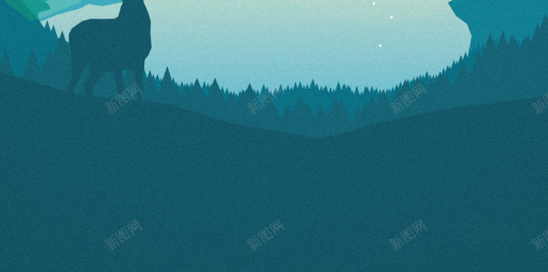 绿光森林H5背景jpg设计背景_88icon https://88icon.com 森林 湖泊 麋鹿 阳光 蓝绿 H5背景 H5 h5