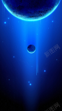 宇宙H5背景背景