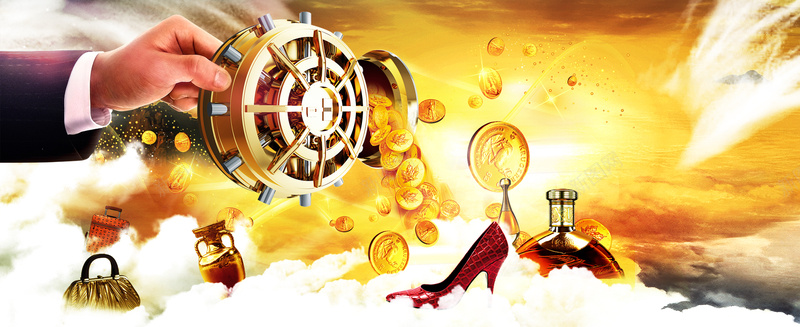 金融理财金币背景bannerpsd设计背景_88icon https://88icon.com 金融 理财 金币 背景 banner 海报banner 科技 科幻 商务