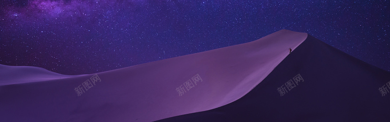 星空紫色沙漠背景jpg设计背景_88icon https://88icon.com 自然景观 自然风景 山丘 沙子 风沙 沙漠风景 荒漠风景 海报banner