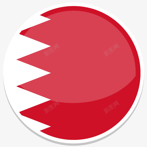 巴林平圆世界国旗图标集png免抠素材_88icon https://88icon.com bahrain 巴林