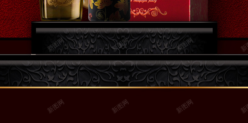 红酒包装PSD分层H5背景素材psd设计背景_88icon https://88icon.com 包装 复古 素材 红酒 美酒 PSD分层 H5背景 psd素材 红酒包装 大气