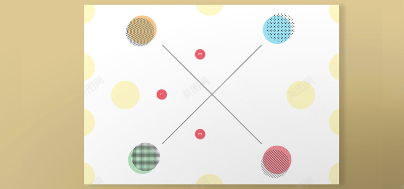 夏季简约背景bannerjpg设计背景_88icon https://88icon.com 几何 圆形 夏季 波点 简约 线条 网状 曲线 浅黄色 粉色