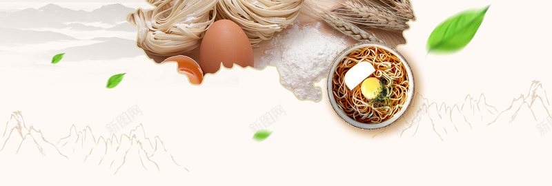 面点美食上新淡雅浅色bannerpsd设计背景_88icon https://88icon.com 吃货来啦 美食促销 吃货节 吃货 美食 零食 美味 小吃 早餐 正餐 西餐 西点 餐饮 美食海报 卡